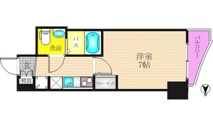 ラシュレエグゼ天王寺の物件間取画像